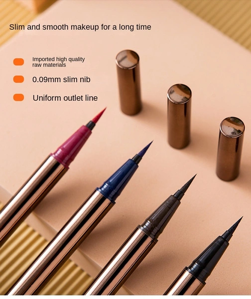 Color Eyeliner Pen, Non Smudge Eyeliner Liquid Pen, Long-lasting Fast Drying Wochan Pen, Eyeliner Pen, Waterproof