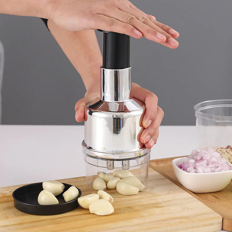 Thickened Hand Chopper Simple Operation Durable Vegetable Onions Garlic Nuts Salads Hand Chopper