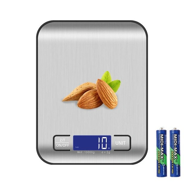 Food Scale, Digital Kitchen Scales Weight Ounces and Grams for Cooking and Baking, 6 Units with Tare Function (Battery Included)