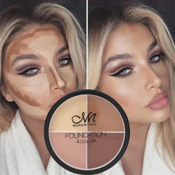 4 Colors Face Foundation Concealer Palette Long Lasting Covers Dark Circles Corrector Contour Concealers Cream Makeup Cosmetic