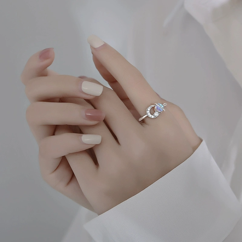 Bestie Ring Special-interest Design Advanced Sense Adjustable Couple Couple Rings