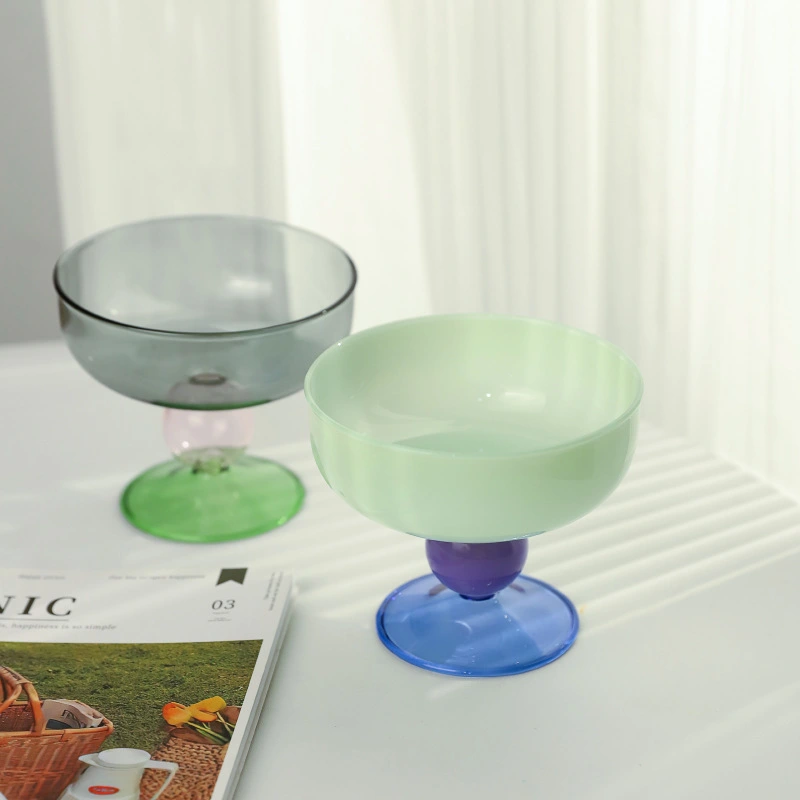 Household Heat-resistant Colored Glass Bowl