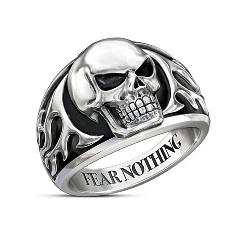 Gothic Style Punk Rock Men's Ring