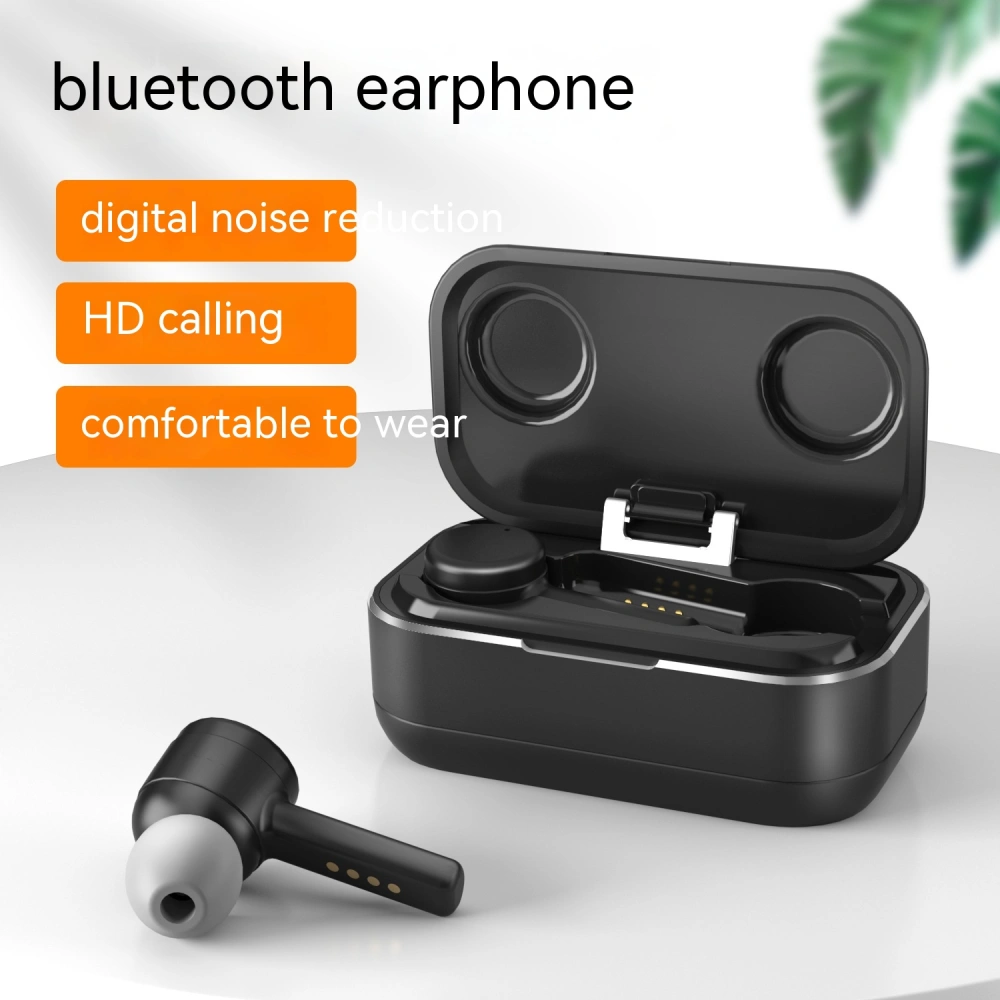 Smart Noise-reduction Bluetooth Headset Invisible Ear Back