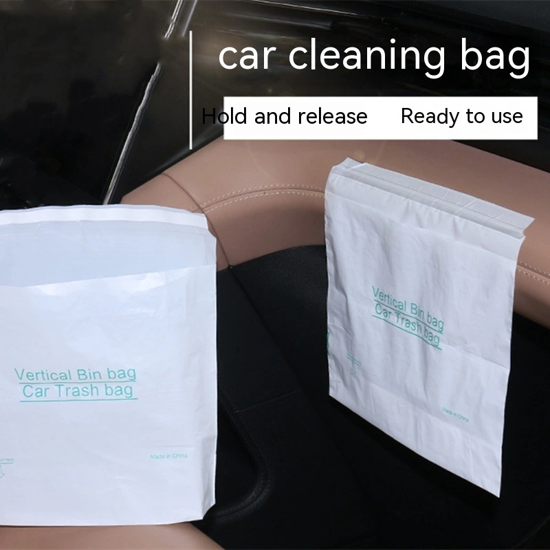 Household Disposable Car Trash Bag Paste Self-standing