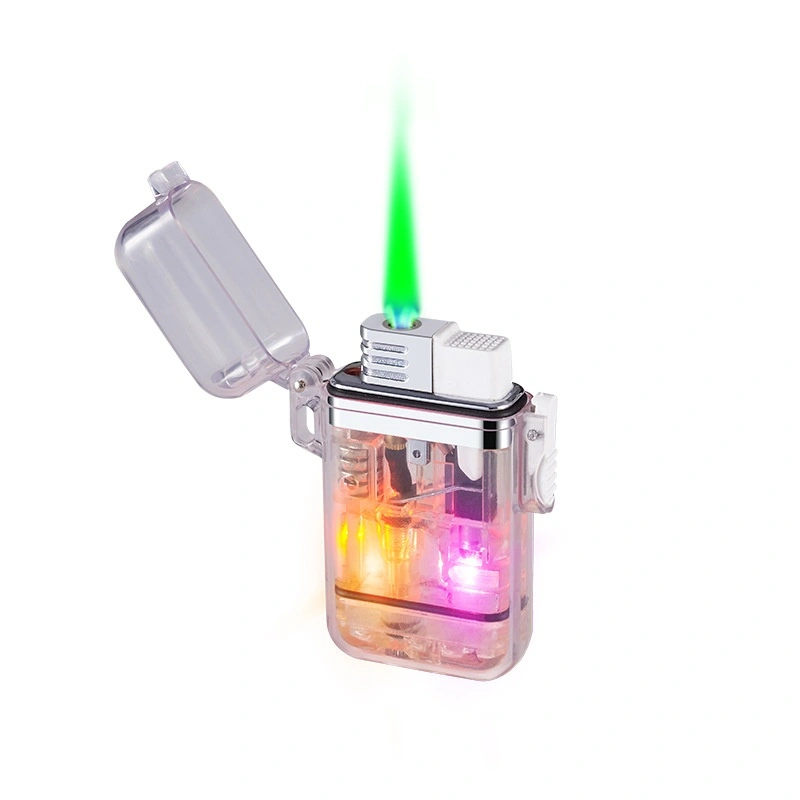 Transparent Case Waterproof Inflatable Lighter