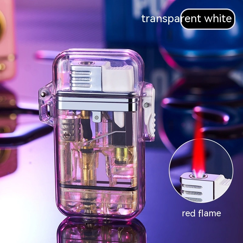 Transparent Case Waterproof Inflatable Lighter