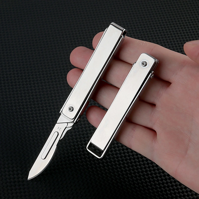 Portable Folding Self-defense Art Paper Cutting Knife