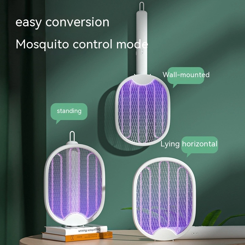 Rechargeable Household Strong Two-in-one Folding Mosquito Swatter