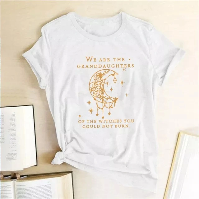 Loose Letter Print Women's T-Shirt