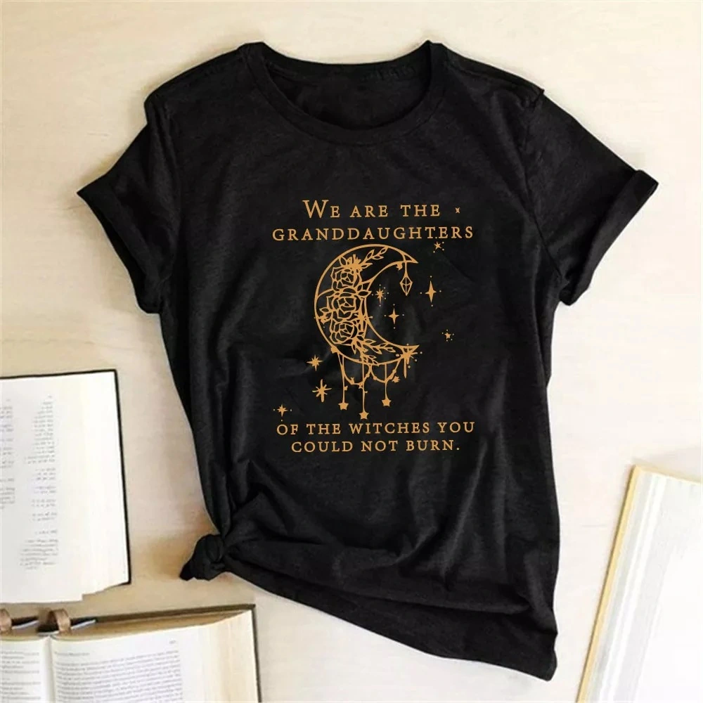 Loose Letter Print Women's T-Shirt