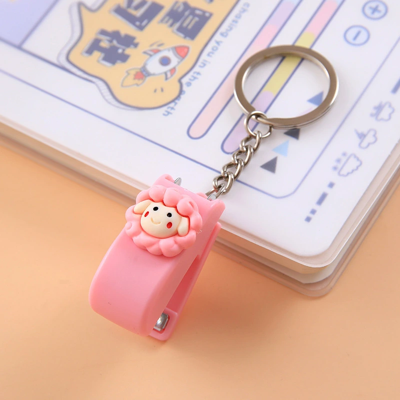 Portable Small Book Binding Device With Keychain