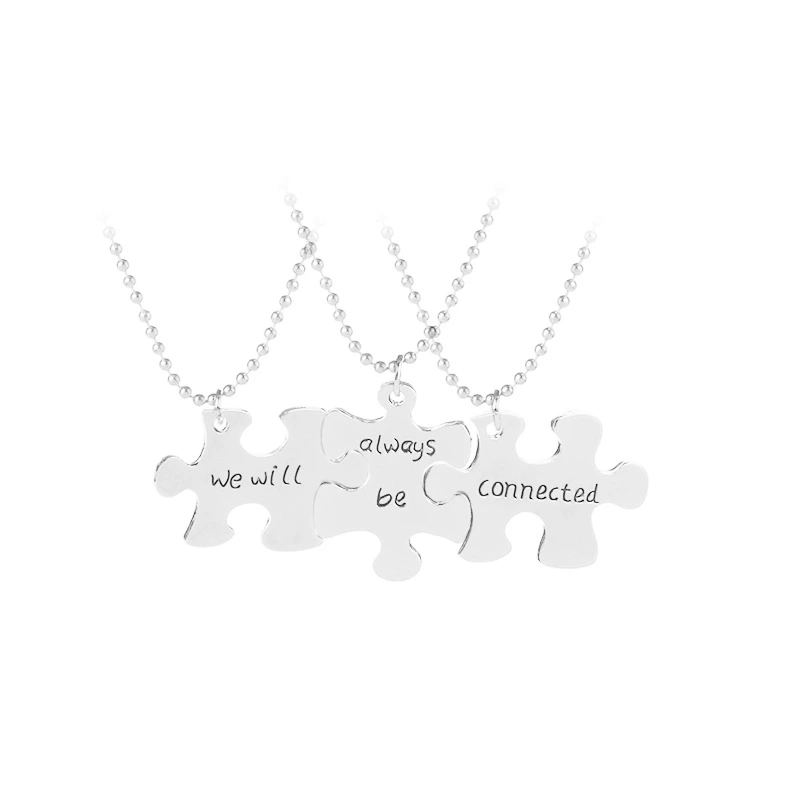 Letter We Will Always Be Connected Good Sisters Keychain
