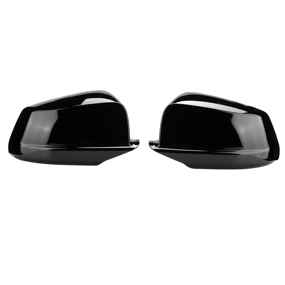 2Pcs Rearview Mirror Cover Casing Housing Gloss Black Fit for F10 F11 Pre LCI 11-13