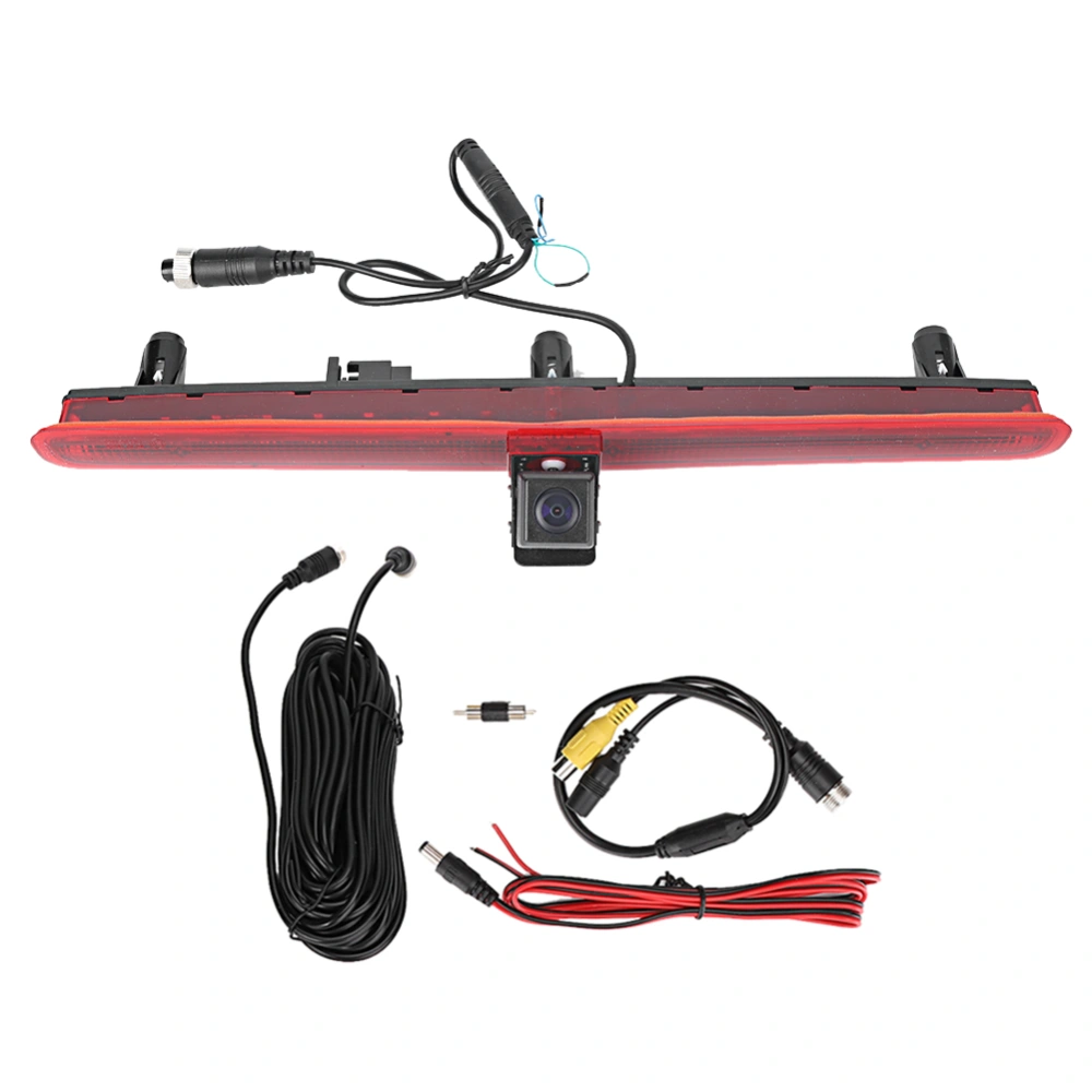 BuyWeek High Mount Brake Light Reverse Rear View Waterproof Camera 12V Fit for T5 Single Door 2016.5-