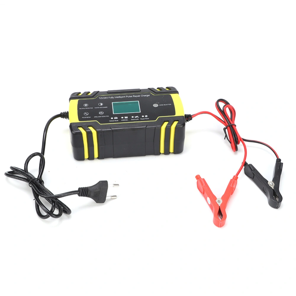 Intelligent Universal Motorcycle Car Battery Charger EU 110-240V