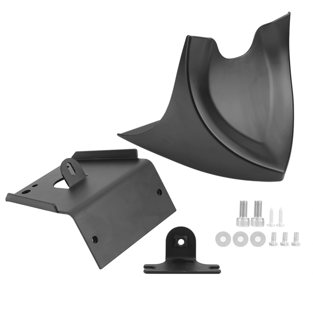 Motorcycle Modification Accessories Motorcycle Fairing Replacement Matte Black (Bracket Type 2)