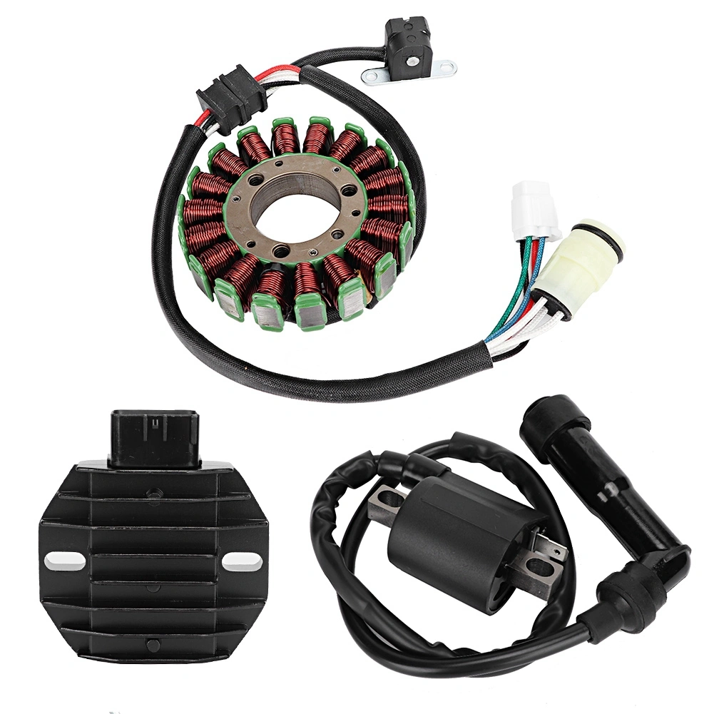 BuyWeek Magneto Generator Stator Coil Rectifier Ignition Coils for Yamaha 660 YFM660 2001-2005