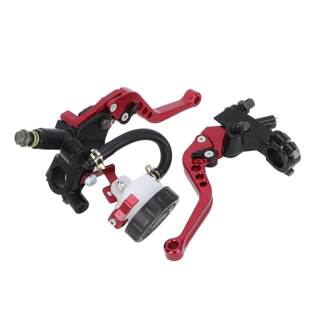 1 Pair Universal Motorcycle CNC Hydraulic Clutch Brake Pump Master Cylinder