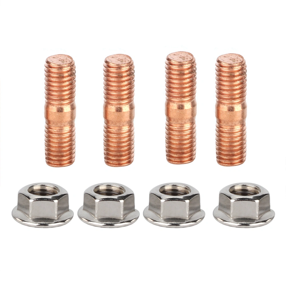 M10x1.50 Thread T3 T4 T6 High Strength Turbo Stud Kit Flange Nuts