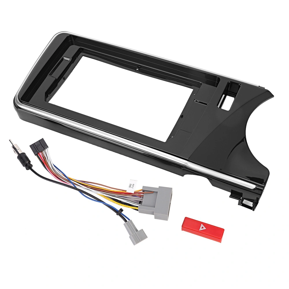 BuyWeek 10 Inch Car Radio Fascia Panel Adapter GPS Frame Cover Trim Kit Fit for Honda CITY 2015