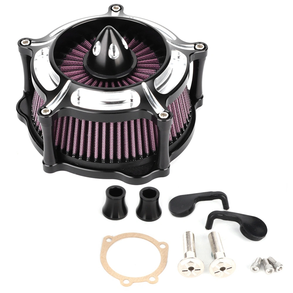 BuyWeek Motorcycle Modification Air Filter Intake Induction Kit Fits for XL 883 1200