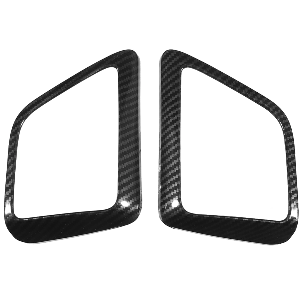 BuyWeek 2Pcs Car Interior Door Speaker Audio Frame Cover Trim Fit For Toyota Alphard VELLFIRE 15-18