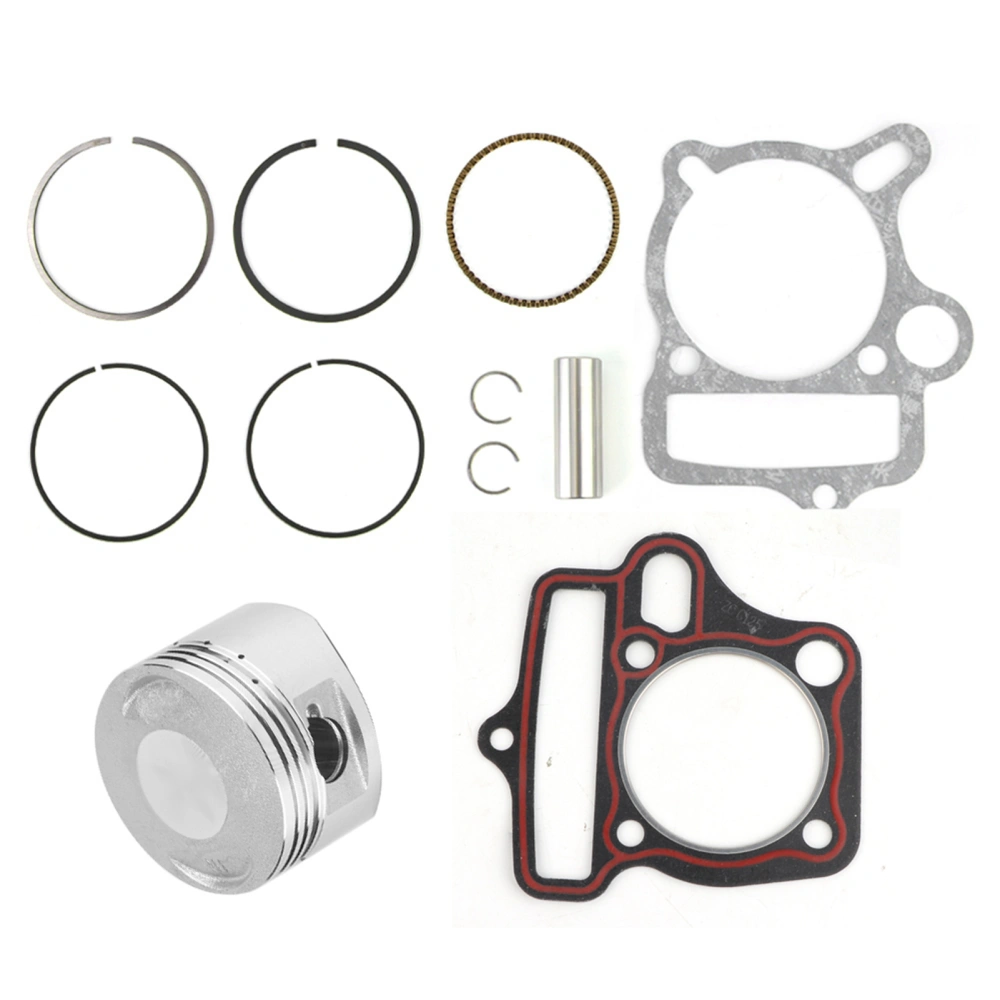 125cc 54mm Engine Parts Piston Set Rings Gaskets Fit for Loncin LiFan ATV Go Kart Bike