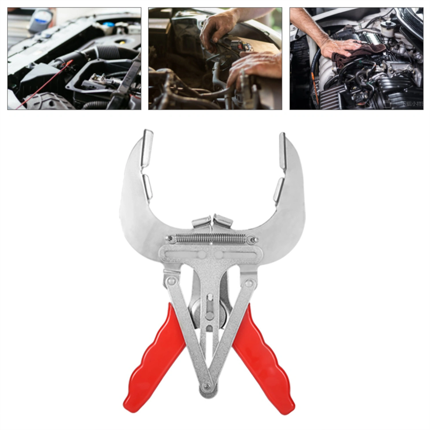 BuyWeek Car Auto Piston Ring Compressor Pliers Expander Installer Remove Tool (6")