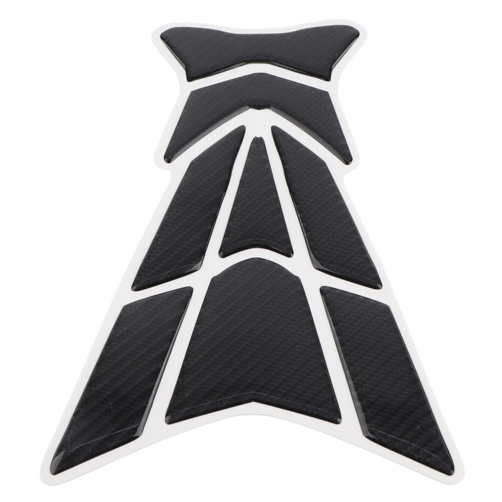 Carbon Fiber Motorcycle Fuel Oil Gas Tank Pad Protector Sticker Decals Universal