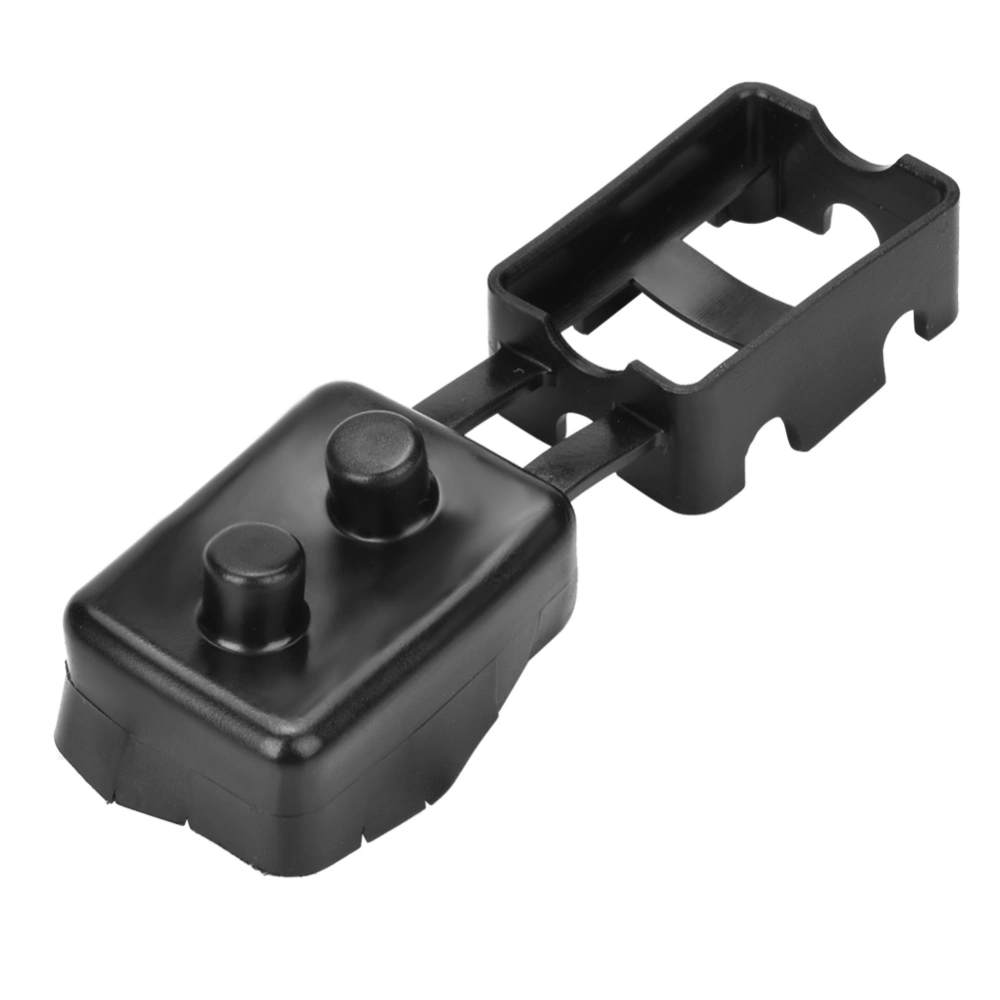 BuyWeek 1Pc Auto Automatic Circuit Breaker Cover for Plastic and Metal Stud Circuit Breakers Black