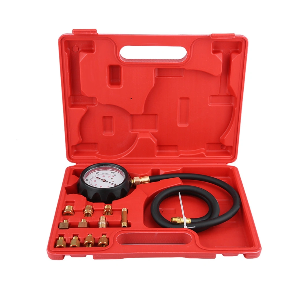 BuyWeek TU‑11A Automatic Gearbox Transmission Engine Oil Feul Pressure Tester Gauge Kit500Psi