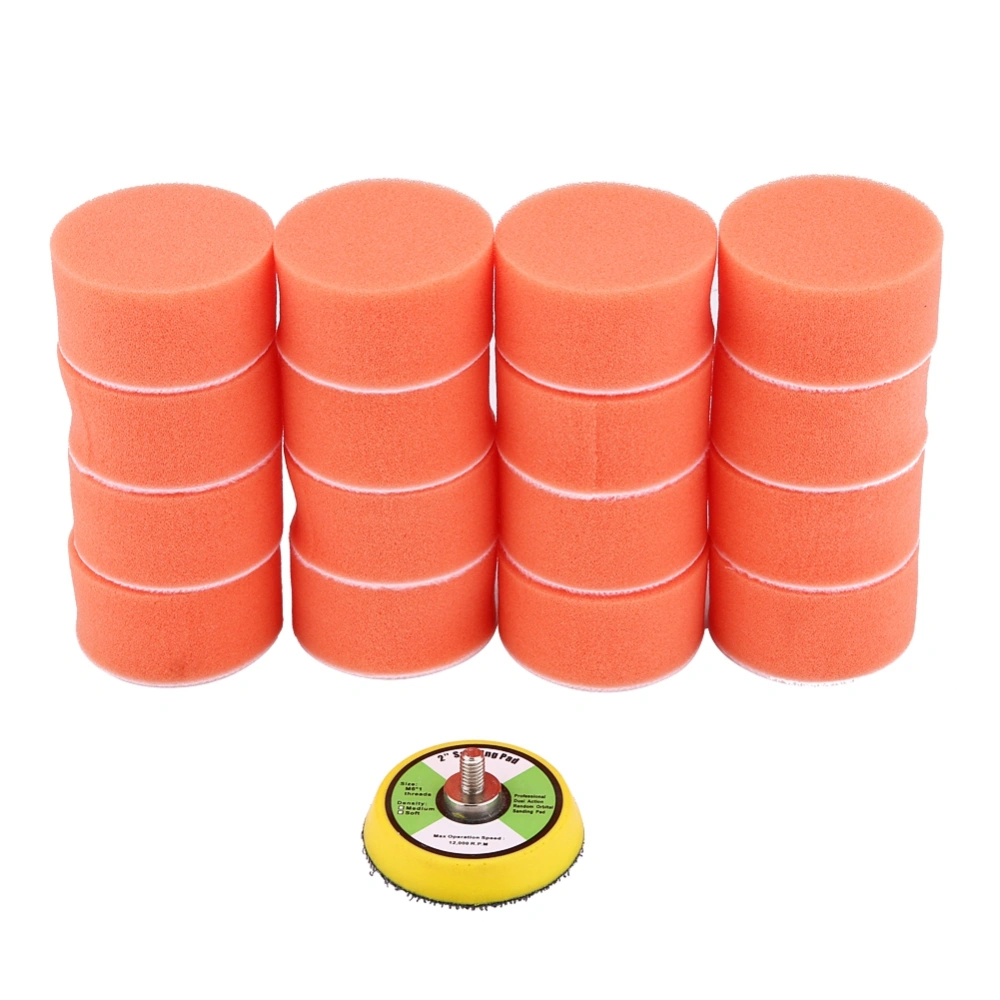 17Pcs 2inch Sponge Buffing Polishing Pad Kit for Car Polisher