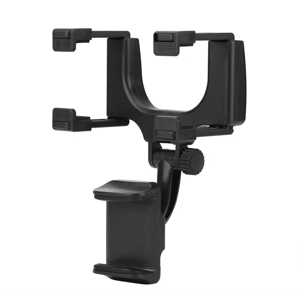 BuyWeek Universal Car Rear View Mirror Mount Phone Holder Stand for iPhone Samsung HTC GPS Smartphone