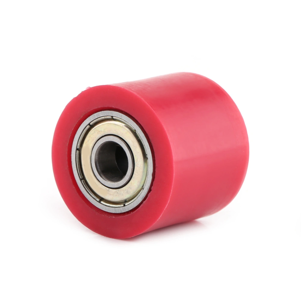 BuyWeek 10mm Drive Chain Pulley Roller Slider Tensioner Wheel Guide For Street Bike Motorcycle ATV Red