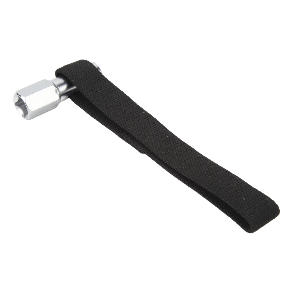 Oil Filter Strap Wrench 1/2in Drive Strap Filter Removal Wrench for Industrial and Car Maintenance