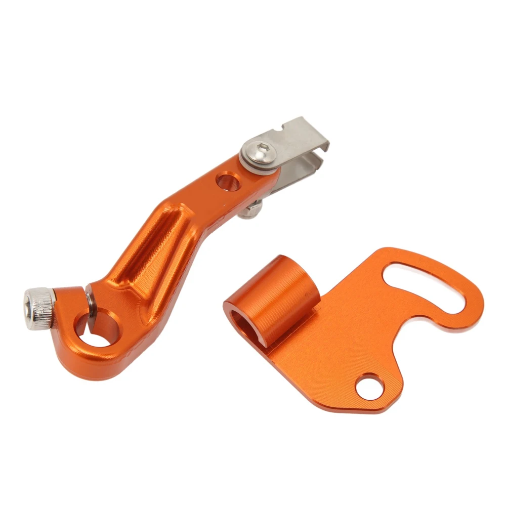 One Finger Clutch Lever Kit Aluminium Alloy Pull Clutch Actuator Arm Lever for 790 Adventure R 2018‑2023 Orange