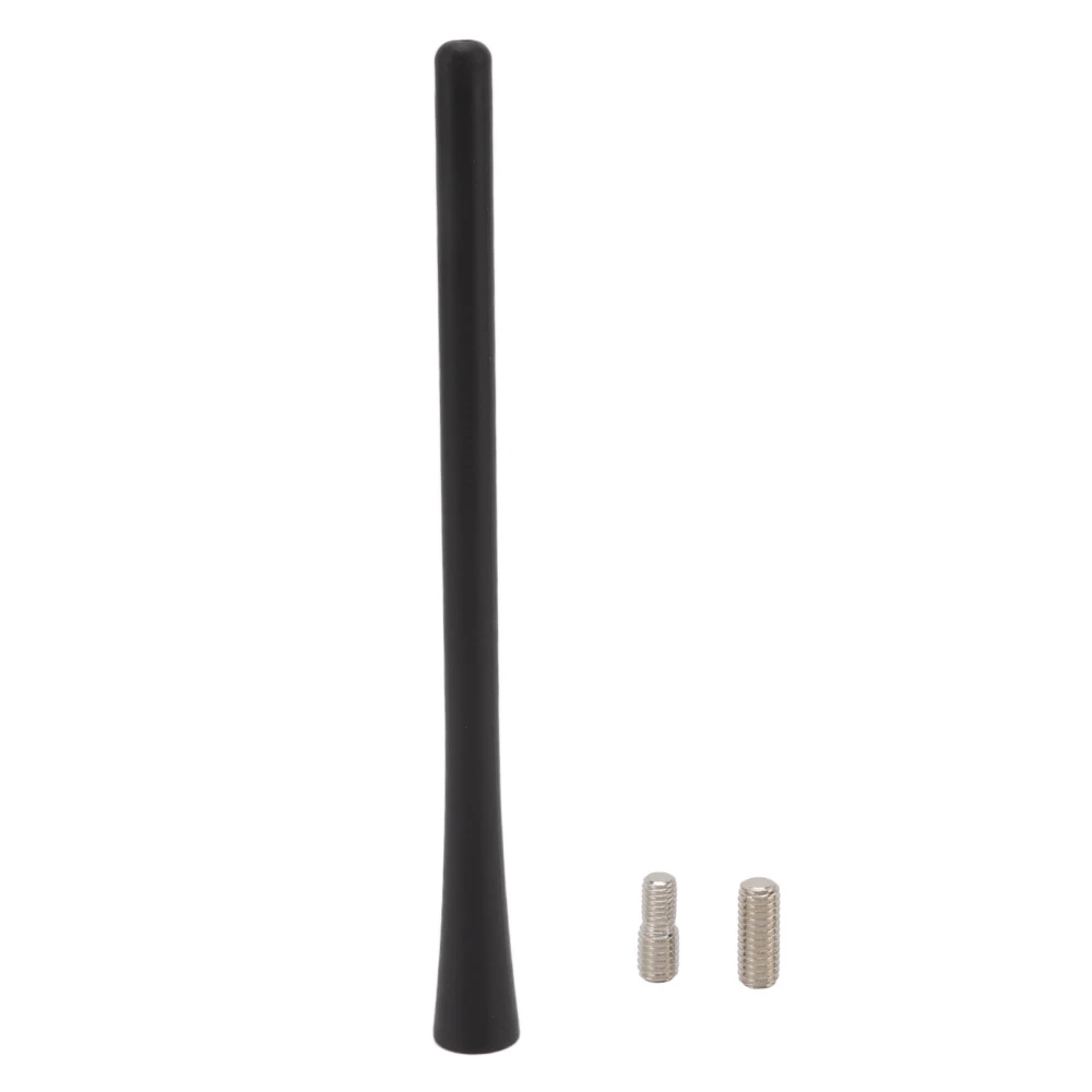 Car Antenna Mast Black Short Strong Strength 86309AA042 Replacement for TACOMA 1995 ‑ 2016