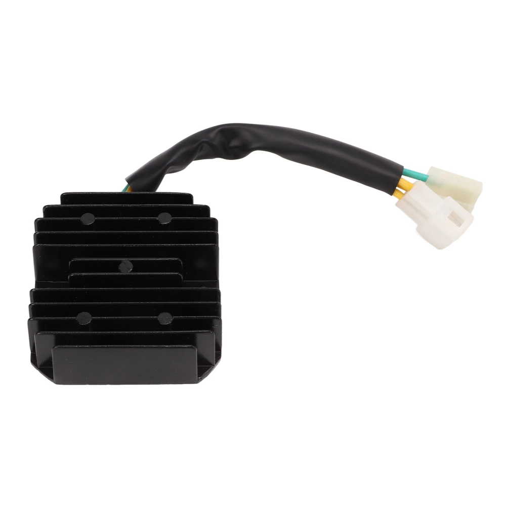 Motorcycle Voltage Regulator DC 12V Aluminum Good Heat Dissipation Replacement for Hyosung