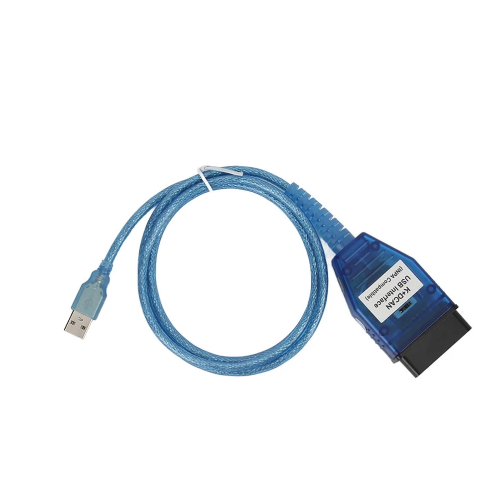 K D CAN OBD2 Cable FT232RL Chip with Switch USB Interface Replacement for E60 E61 E70 E81 8 Pin K LINE Protocol