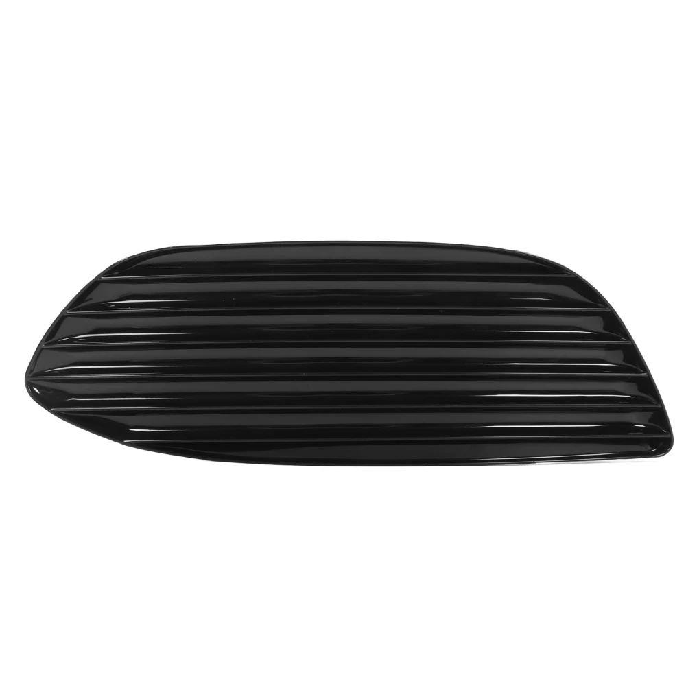 Black Front Bumper Fog Light Grille Cover Fog Lamp Bezel Trim Replacement for Mercedes Benz C300 2015‑2018 Left 2058851523