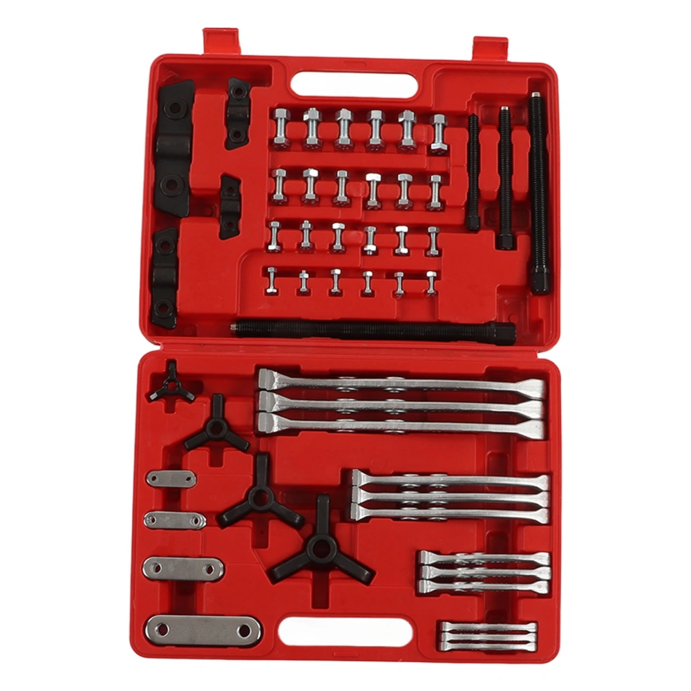 72pcs Gear Hub Puller Bearing Separator Set Professional Auto Repair Tool Universal for Pulleys Sprockets