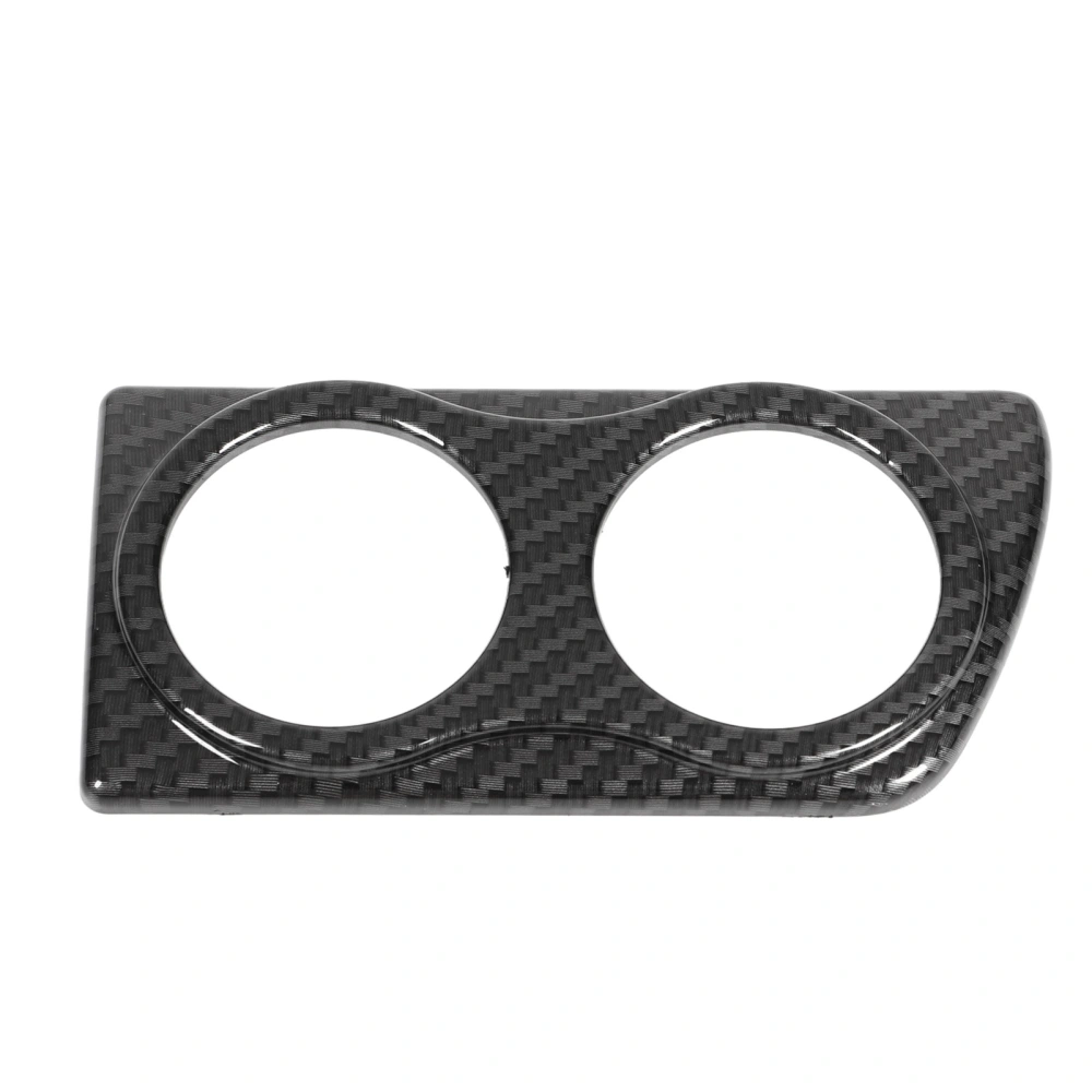 52mm Car Dashboard Dual Gauge Cover Carbon Fiber Style Replacement for Vauxhall Astra H VXR MK5 RHD