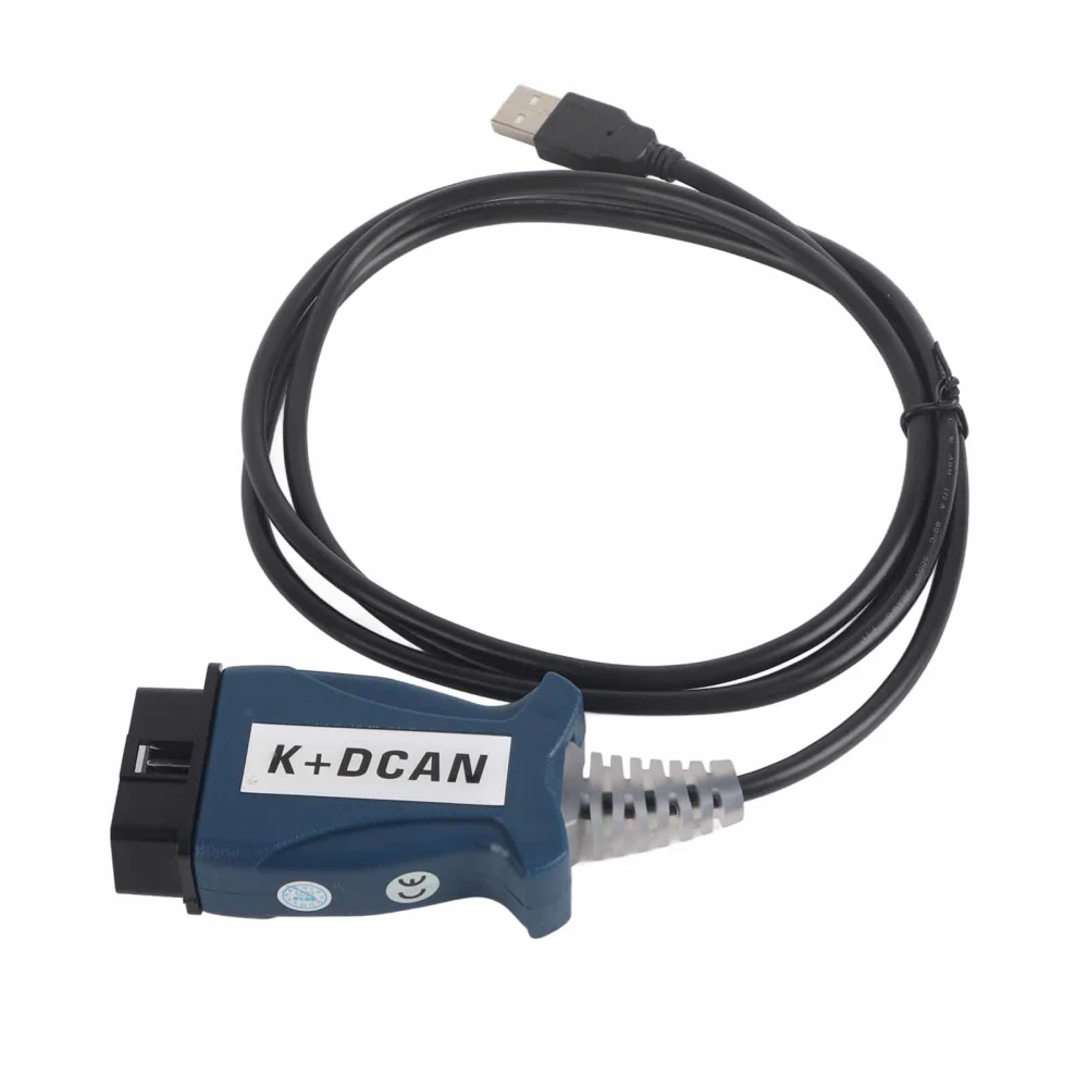 OBD2 Scanner Cable Professional USB Interface Diagnostic Cable for K DCAN Replacement for E60 E61 E83 E81 E87 E90