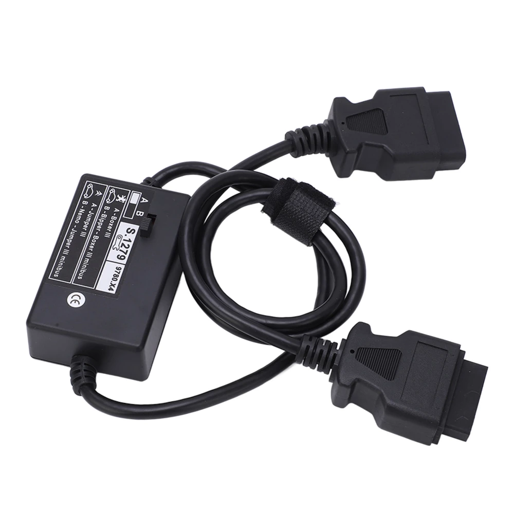 OBD2 Male to Female Diagnostic Adapter Cable S.1279 S1279 Module Replacement for Peugeout Bipper