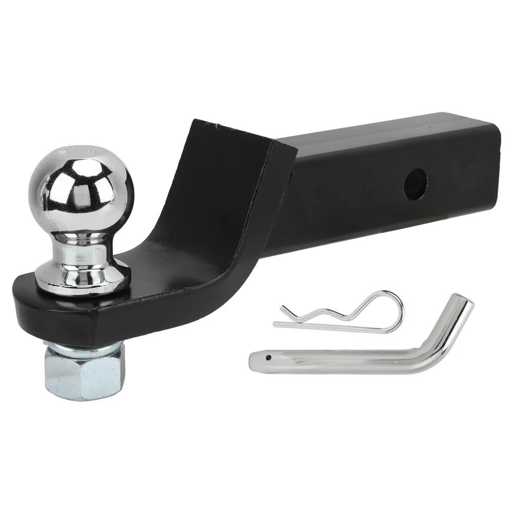 Trailer Hitch Mount with 2in Ball Pin Steel 6000lbs 2in Drop Ball for 2inch Receiver Trailer Caravan