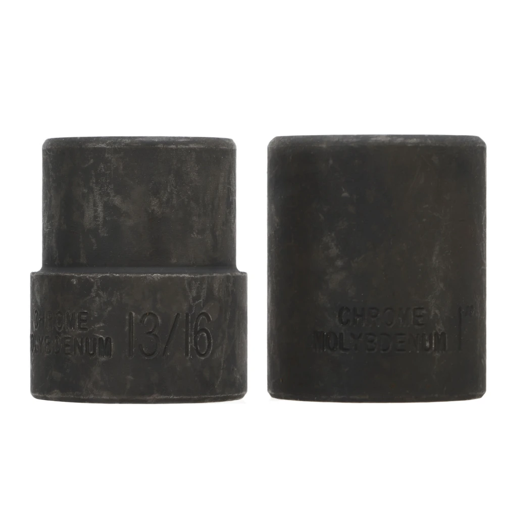 2PCS Emergency Wheel Lug Nut Removal Set 19‑26mm 1/2in Square Drive for Hand Air Tools