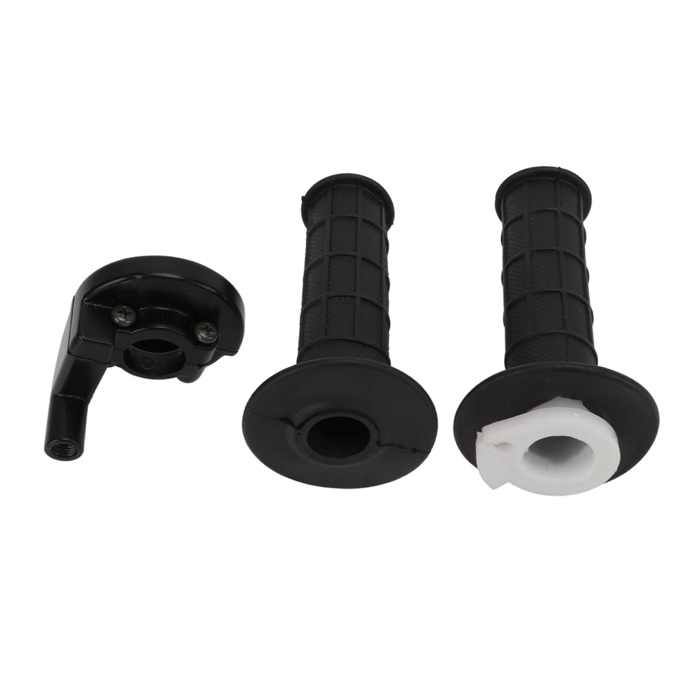 Motorcycle Throttle Handle Kit 22mm 7/8in Mounting Hole Replacement for CR80 CR60 CR85 CR125 CR250