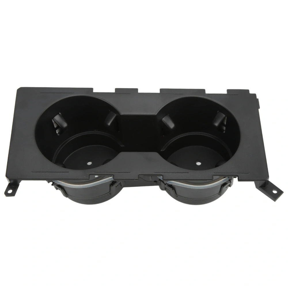 BuyWeek Black Car Center Console Double Cup Holder Insert Storage Box 5GG 862 531 Replacement for MK7 2013‑2017