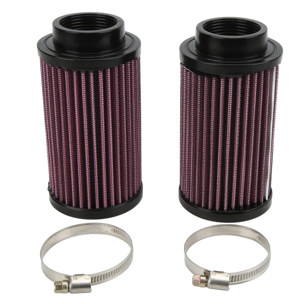 2Pcs Air Filter 26mm Vehicle Accessory Set Kit Replacement for Banshee 350 All Years